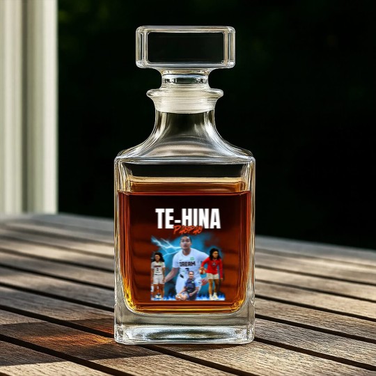 Discover Te-Hina Paopao Graphic Basketball Whiskey Decanters, Unisex Sports Whiskey Decanters