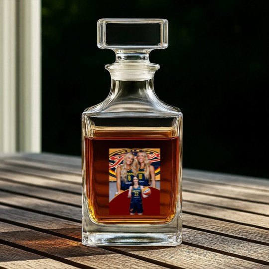 Discover Lexie Hull & Sophie Cunningham Indiana Fever Vintage Trio Whiskey Decanters – Step Sisters Whiskey Decanters