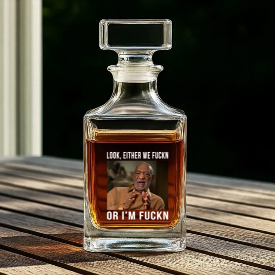 Discover Vintage Bill Cosby Whiskey Decanters