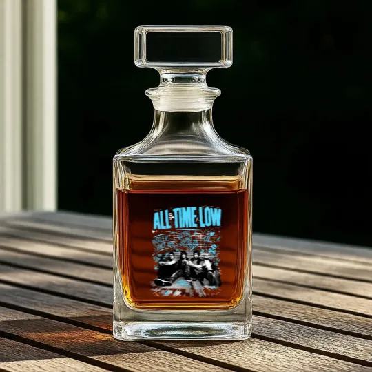 Discover All time low Unisex Whiskey Decanters All Time Low, Pop Punk