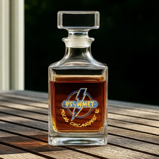 Discover Chicagofest WMET - Chicago - Whiskey Decanters