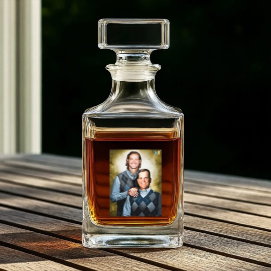 Discover Streetwear - Football Justin Herbert and Jim Harbaugh Whiskey Decanters