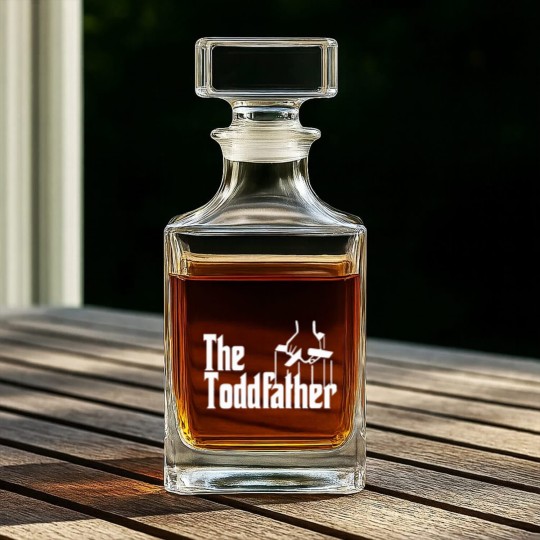 Discover Toddfather T-ShirtThe Toddfather | Active Whiskey Decanters