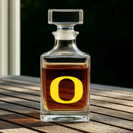 Discover The University of Oregon (UO) Ducks Baseball Caps Whiskey Decanters