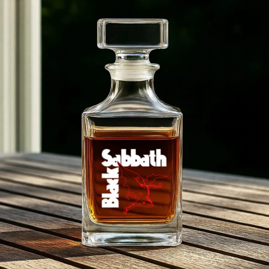 Discover Black Sabbath Creature Unisex Whiskey Decanters