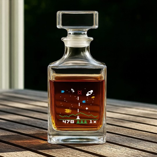 Discover Sheldon Astro-smash BBT S5/E7 The Good Guy Fluctuation Whiskey Decanters