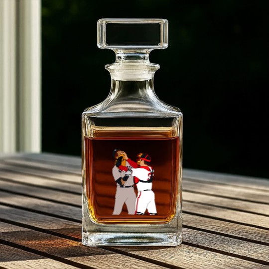 Discover Jason Varitek Alex Rodriguez Brawl Whiskey Decanters
