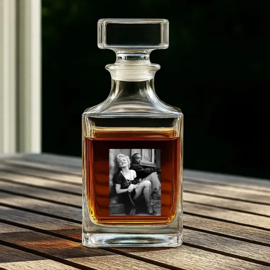 Discover Tupac Marilyn Monroe Hiphop Legend Whiskey Decanters