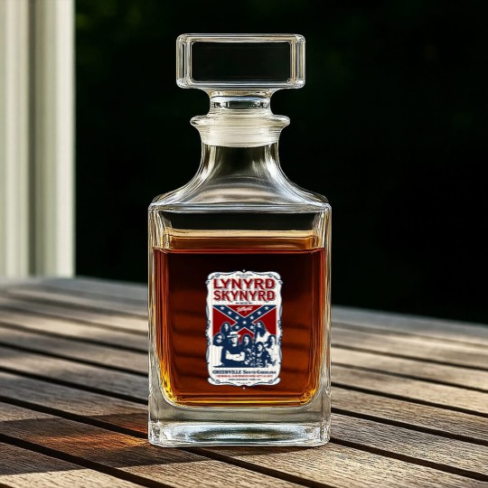 Discover Lynyrd Skynyrd 1977 Tour Whiskey Decanters Whiskey Decanters