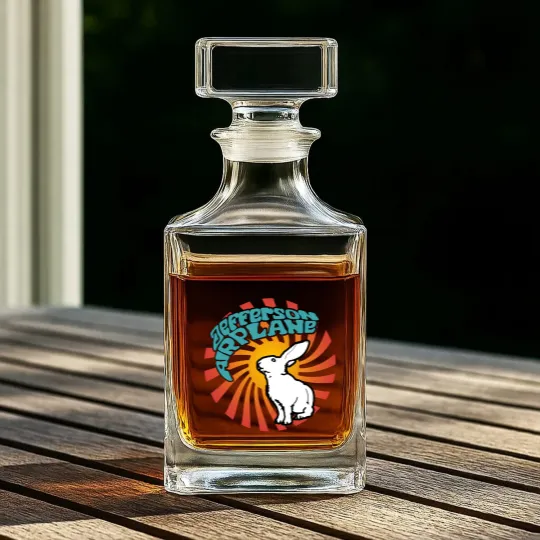 Discover Jefferson Airplane White Rabbit Whiskey Decanters