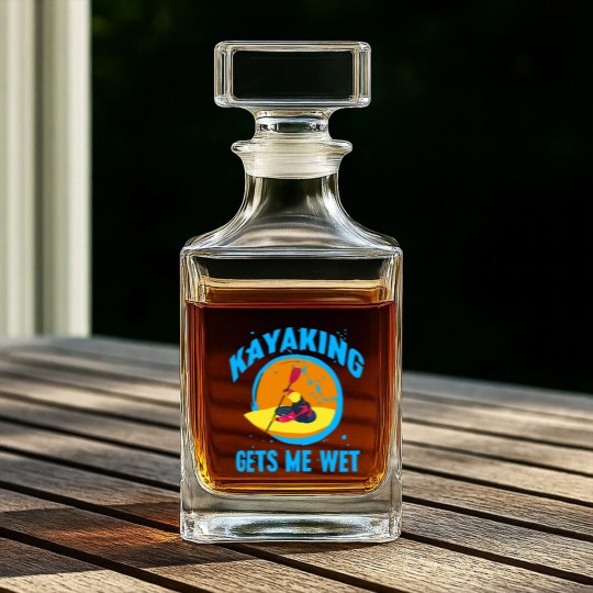 Discover Hubie Halloween Inspired "Kayaking Gets Me Wet" Whiskey Decanters