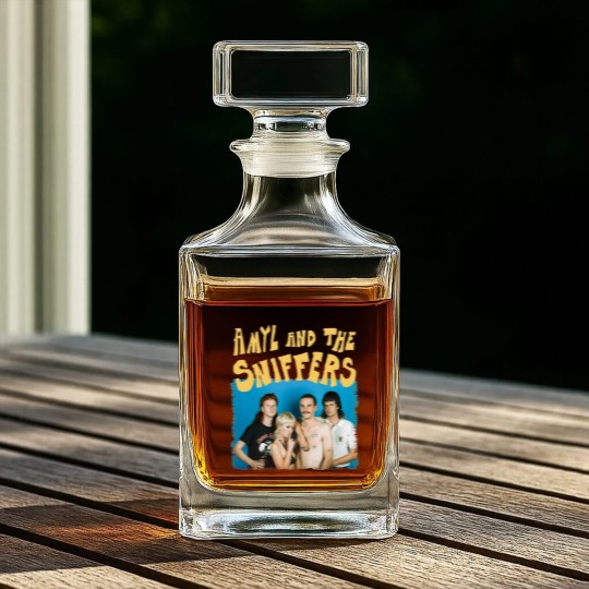 Discover Amyl And The Sniffers Band Whiskey Decanters