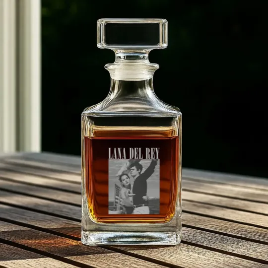 Discover Lana del rey Norman Rockwell Whiskey Decanters