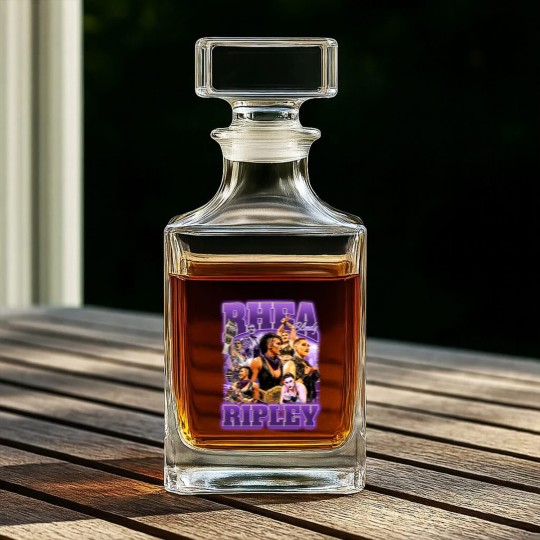 Discover Rhea Ripley Wrestling Entertainment Whiskey Decanters