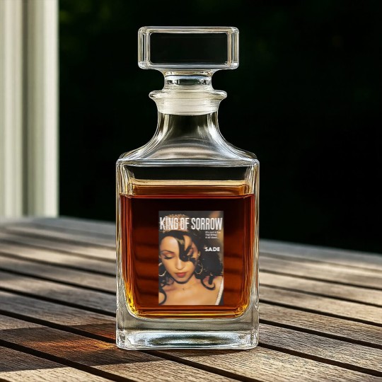 Discover Sade, KING of SORROW! Janet Jackson, erykah badu, sza Whiskey Decanters