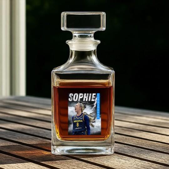 Discover Sophie Cunningham Graphic Whiskey Decanters, Basketball Fan Gifts