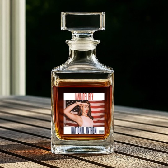 Discover National Anthem Lana Del Rey Whiskey Decanters Unisex