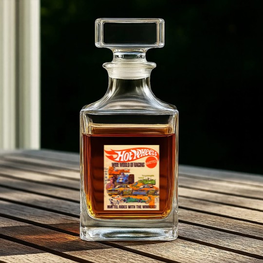 Discover Hot Wheels Vintage Wide World of Racing Whiskey Decanters