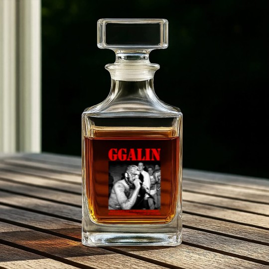 Discover GG Allin Whiskey Decanters UK SHIPPING Included