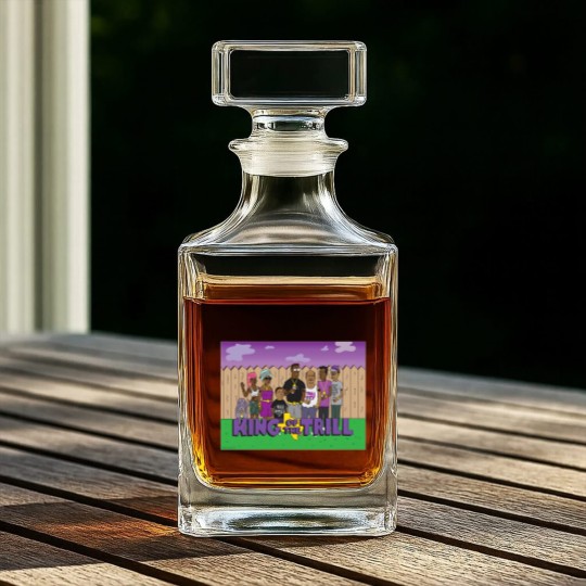 Discover King of the Trill Whiskey Decanters