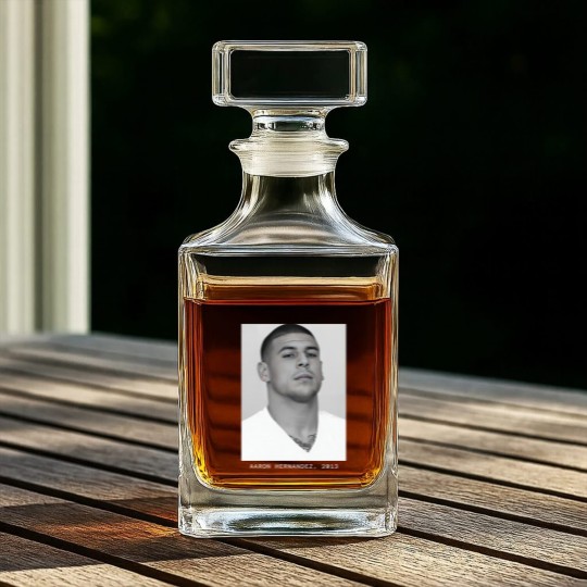 Discover Aaron Hernandez, 2013 Mugshot Whiskey Decanters