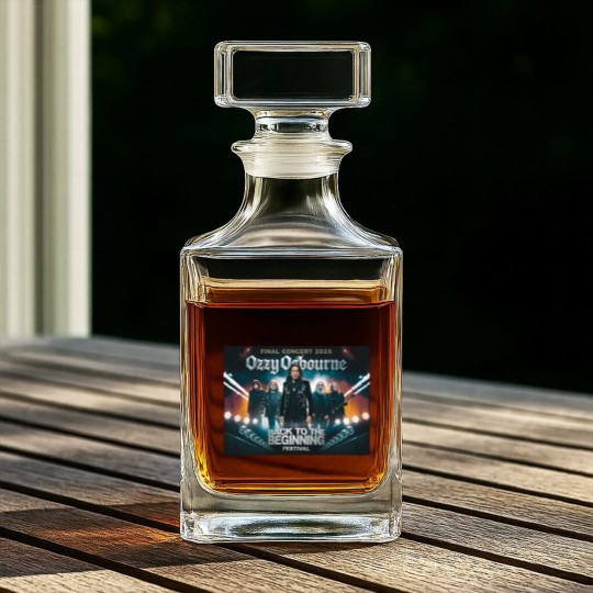 Discover Ozzy Osbourne Black Sabbath Final Concert 2025 Whiskey Decanters