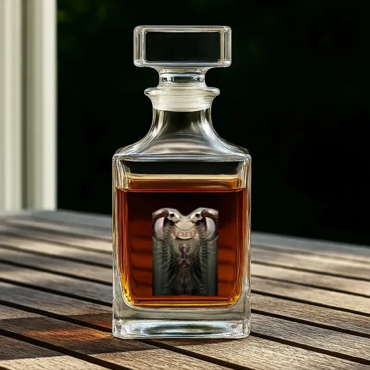 Discover Tool Whiskey Decanters - Metal Music Whiskey Decanters - Fear Inoculum