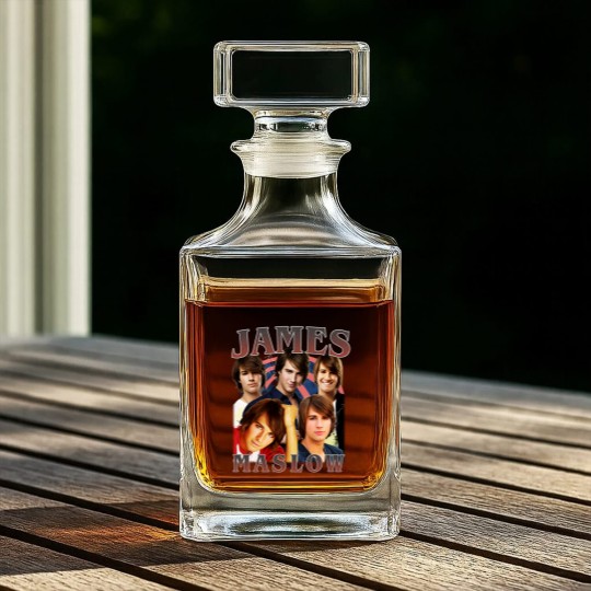 Discover James Maslow Vintage Unisex Whiskey Decanters, Vintage James Maslow