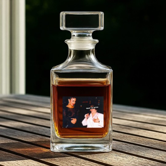 Discover Trust No Bitch - Selena Quintanilla Graphic Whiskey Decanters