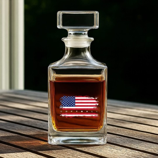 Discover Softball Apparel - Softball Whiskey Decanters