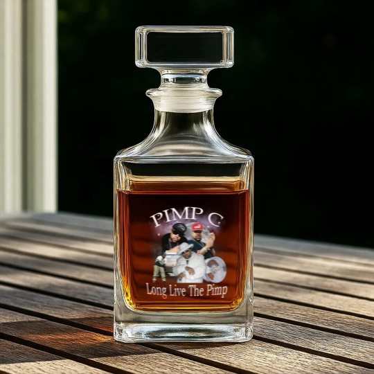 Discover Pimp C Whiskey Decanters, Pimp C Vintage Whiskey Decanters, Pimp C Hiphop Rapper Whiskey Decanters