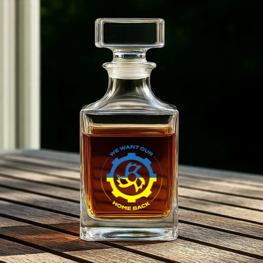 Discover Jinjer Logo Whiskey Decanters