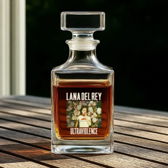 Discover Ultraviolence Lana Del Rey 2024 graphic Whiskey Decanters unisex men women