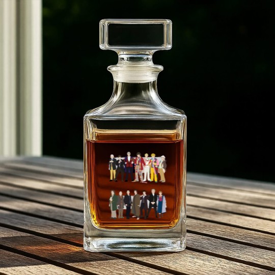 Discover All the Doctors - Doctor Who - Whiskey Decanters