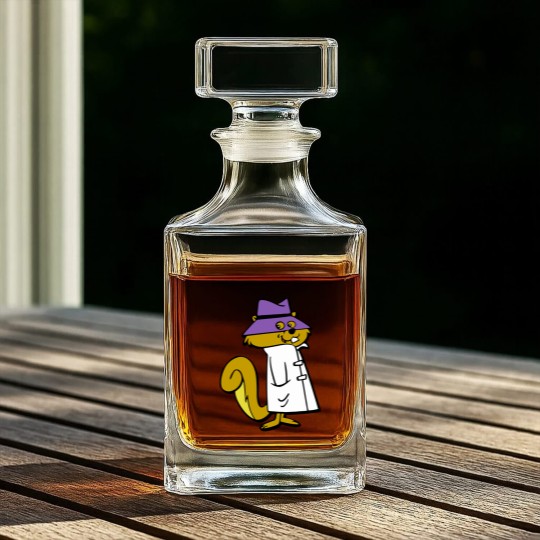 Discover Secret Squirrel Whiskey Decanters