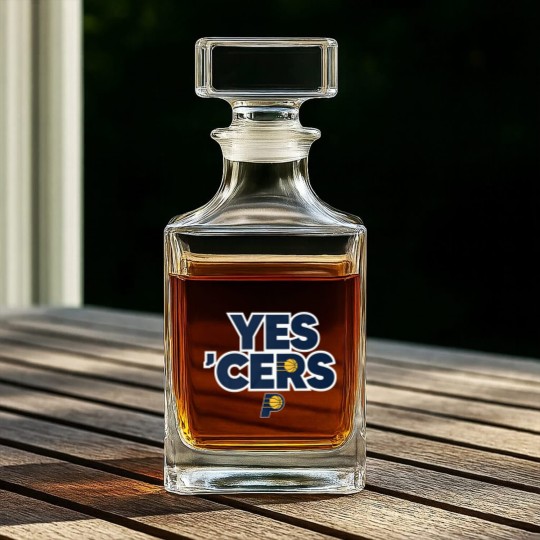 Discover Vintage Yes 'Cers Design Funny Vintage Yes 'Cers  Unisex Whiskey Decanters