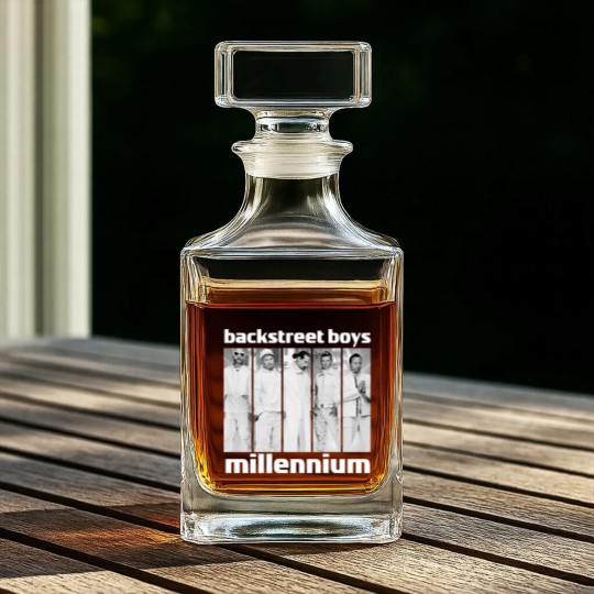 Discover Backstreet Boys Music Vintage Whiskey Decanters