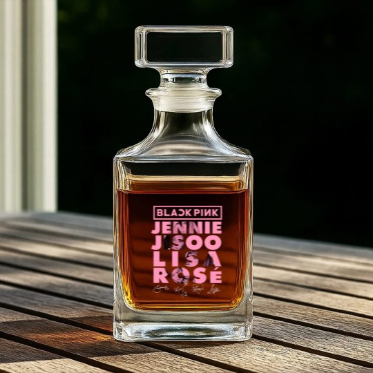Discover Blackpink world tour 2025 Whiskey Decanters