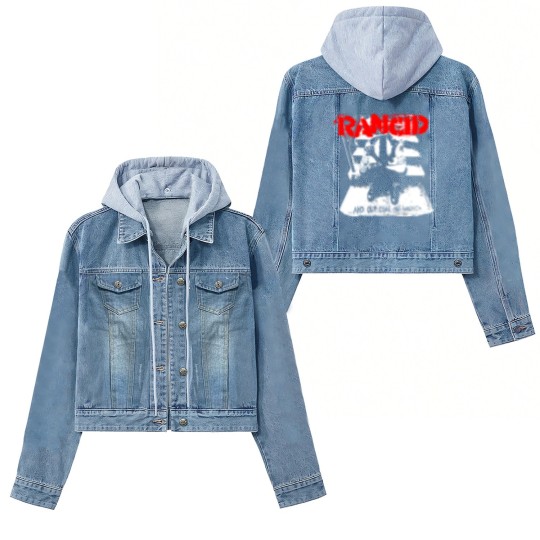 Discover Rancid And Out Come The Wolves  Merchandis Women's Denim Jackets