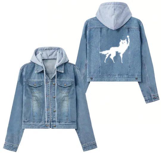 Discover Fantastic Mr Fox - Wolf - Canis Lupus - Simple - Fantastic Mr Fox - Women's Denim Jackets