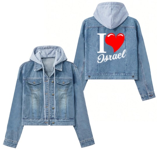 Discover I love Israel - Israel - Women's Denim Jackets