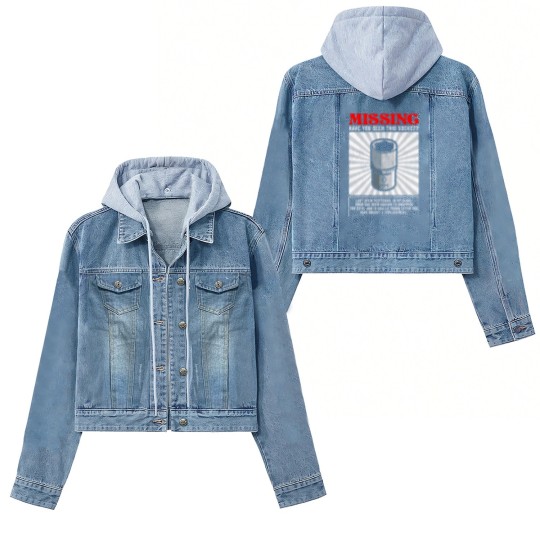 Discover Funny Mechanic 10mm Socket Missing Workshop Tool Women's Denim Jackets