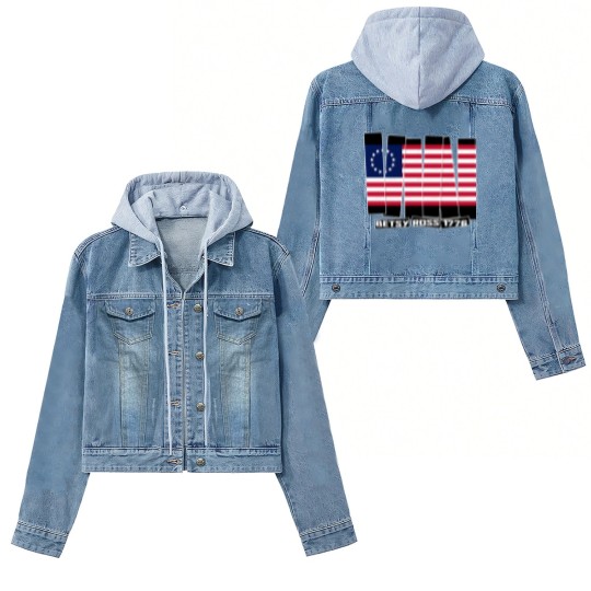 Discover Betsy Ross flag 1776 - Rush Limbaugh Betsy Ross - Women's Denim Jackets