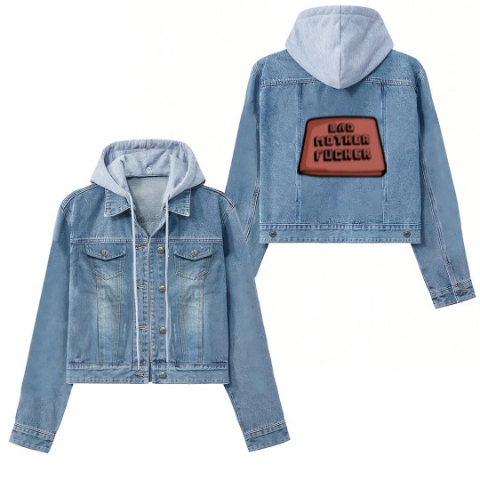 Discover Bad mother fucker wallet! - Pulp Fiction Movie - Women's Denim Jackets