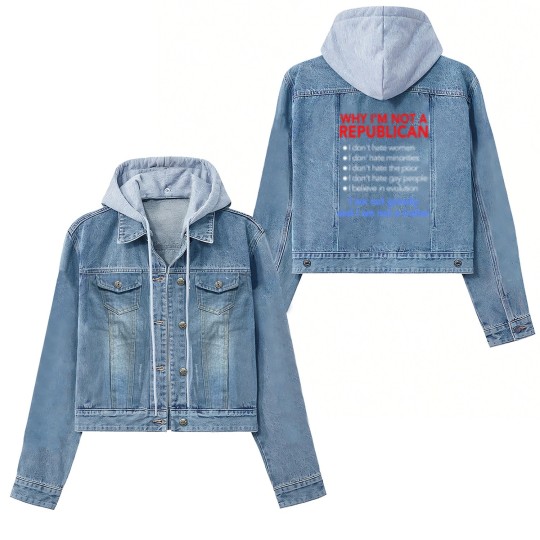 Discover Not Republican Women's Denim Jackets