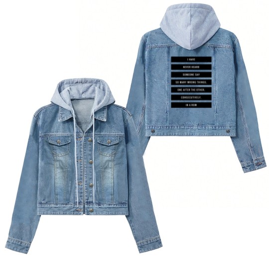 Discover So Many Bad Things Women's Denim Jackets
