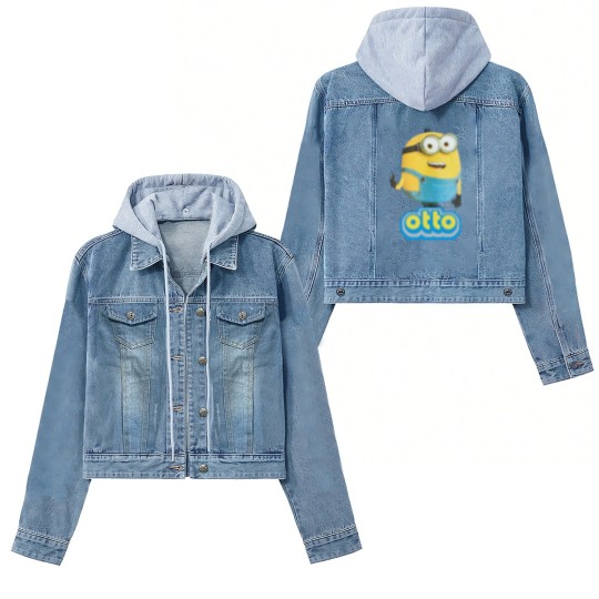 Discover Otto Women's Denim Jackets, Minion Despicable Me Women's Denim Jackets, Minions Road The Rise Of Gru Women's Denim Jackets