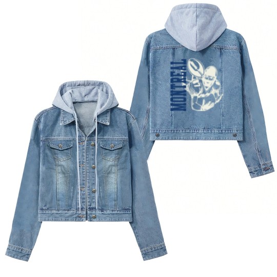 Discover Montreal Football with Player Graphic - Montreal Football - Women's Denim Jackets