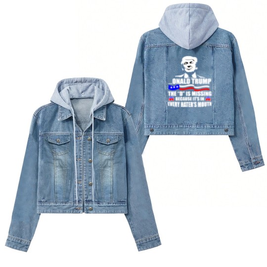 Discover Onald Trump The D Is Missing Women's Denim Jackets
