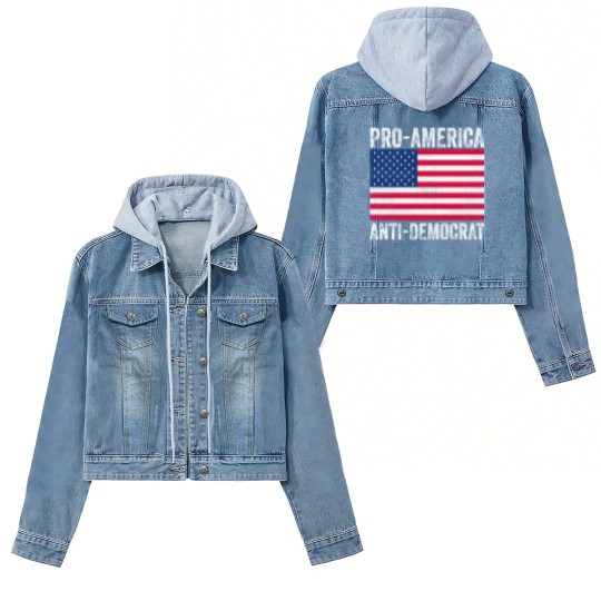 Discover Donkey Pox The Disease Destroying America Funny Donkeypox Classic Women's Denim Jackets